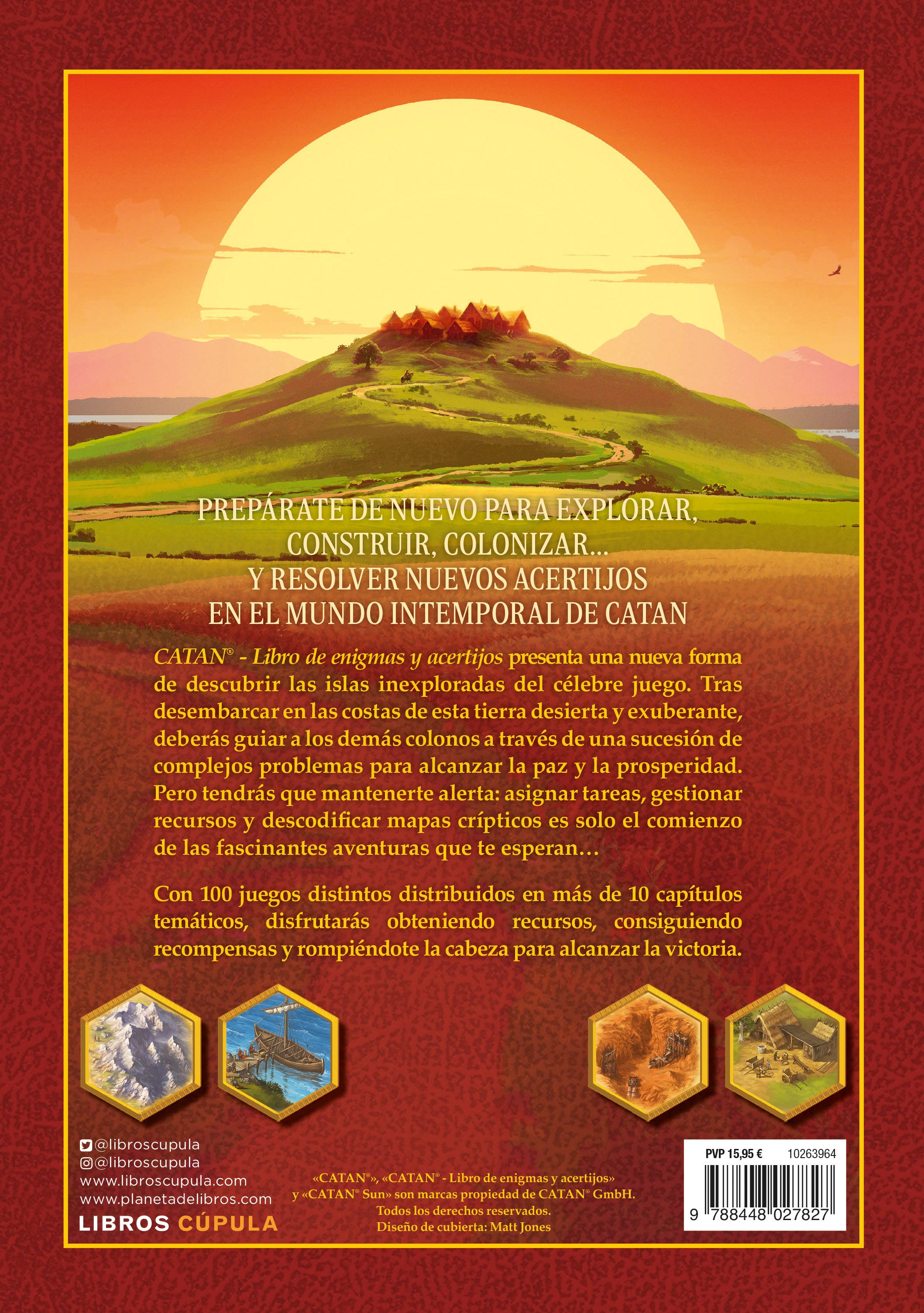 CATAN: Libro de enigmas y acertijos: Explora el fascinante mundo de Catan en una nueva gran aventura  (Tapa dura) 2