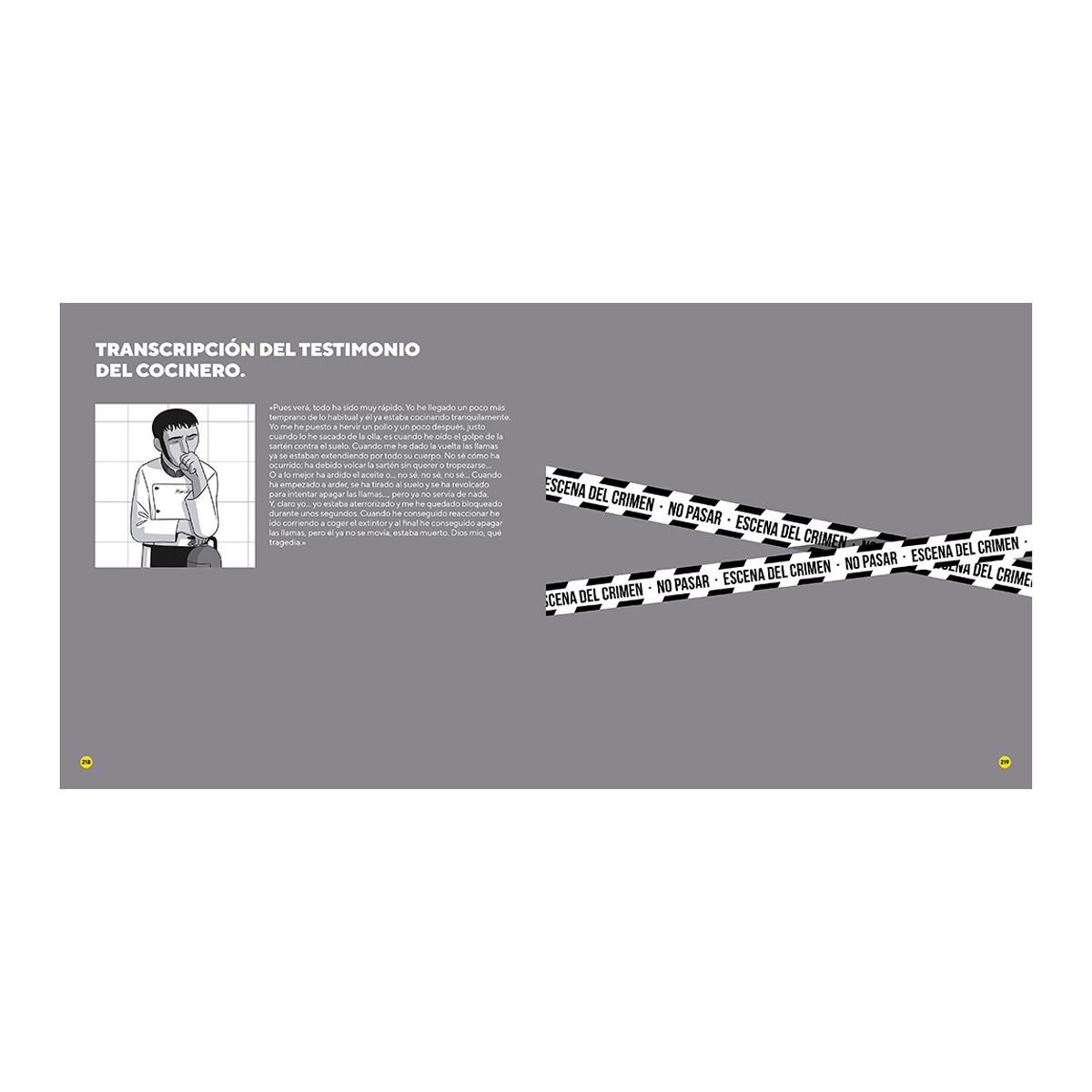 Crímenes ilustrados - ¿Suicidio o asesinato?: Resuelve este y otros once casos examinando la escena del crimen  (Tapa dura) 4