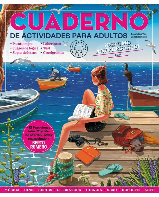 Cuaderno blackie books. Vol. 10: Cuaderno de actividades para adultos. ¡décimo aniversario! (Tapa blanda) 1