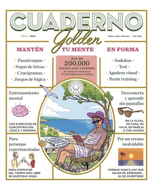 Imagen 1 de Cuaderno golden blackie books. Vol. 2: Mantén tu mente en forma (Tapa blanda)