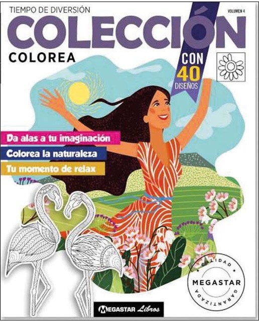 Imagen 1 de Colección colorea 4 (Tapa blanda)