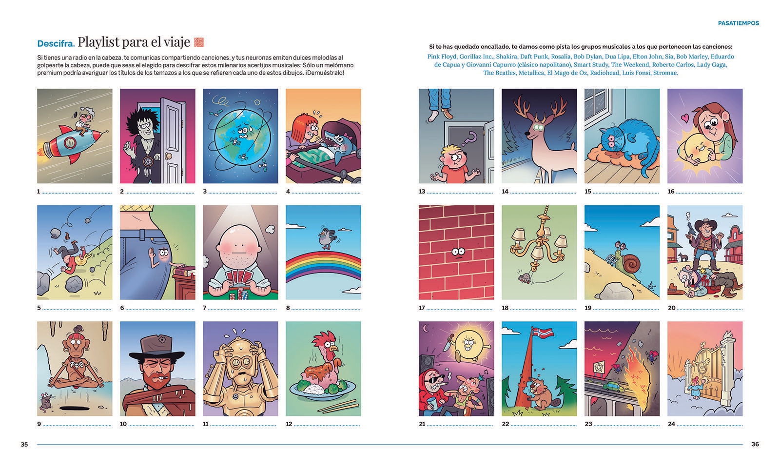 Imagen 3 de Pasatiempos: Libro de actividades para adultos.  (Tapa blanda)