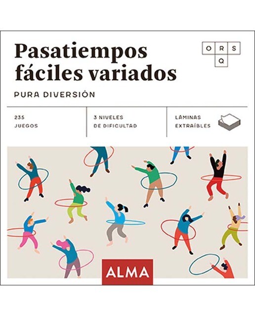 Pasatiempos fáciles variados. Pura diversión  (Tapa blanda) 1
