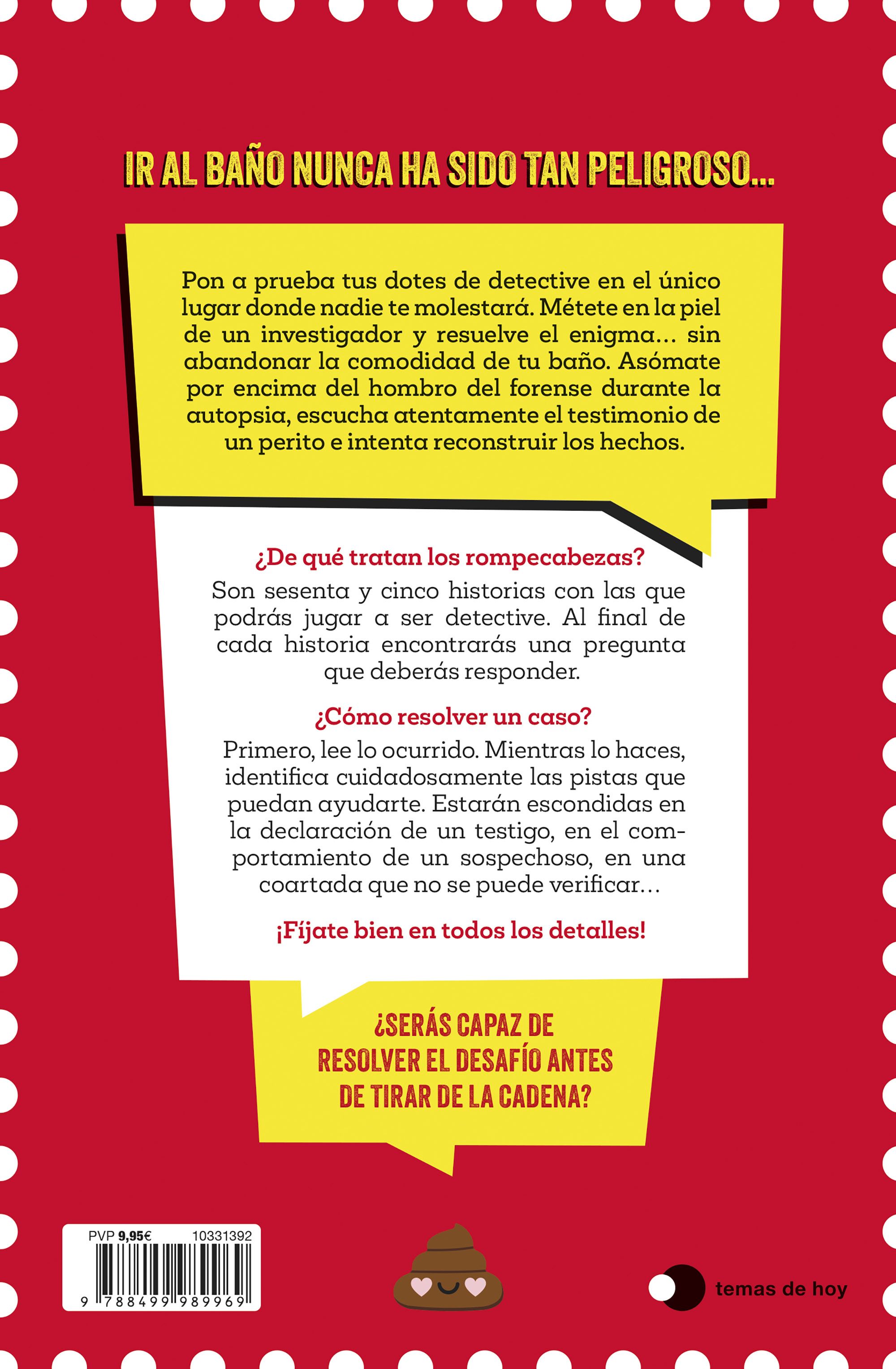 Crímenes y misterios para resolver mientras haces caca  (Tapa blanda con solapas) 2