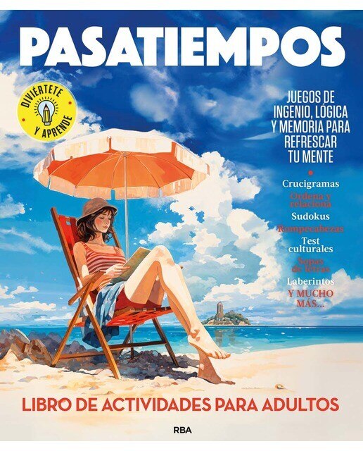 Imagen 0 de Pasatiempos 2024: Libro de actividades para adultos  (Tapa blanda)