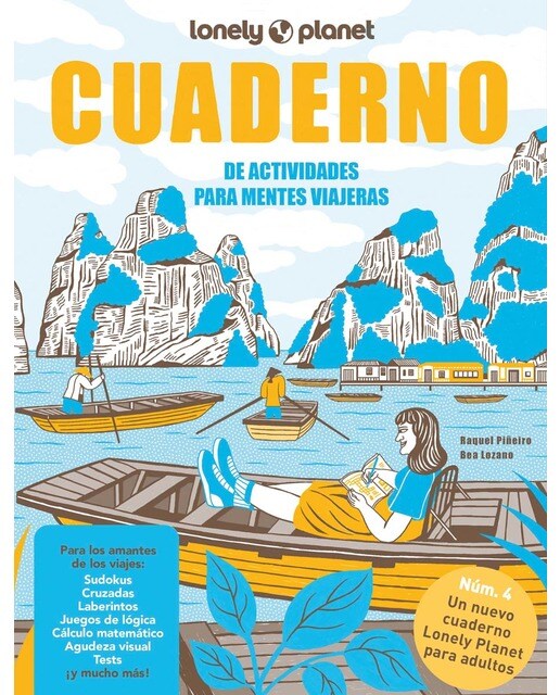 Imagen 0 de Cuaderno de actividades para mentes viajeras vol. 4 (Tapa blanda)