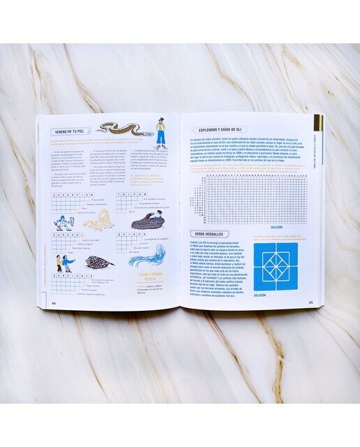 Cuaderno de actividades para mentes viajeras vol. 4  (Tapa blanda) 3