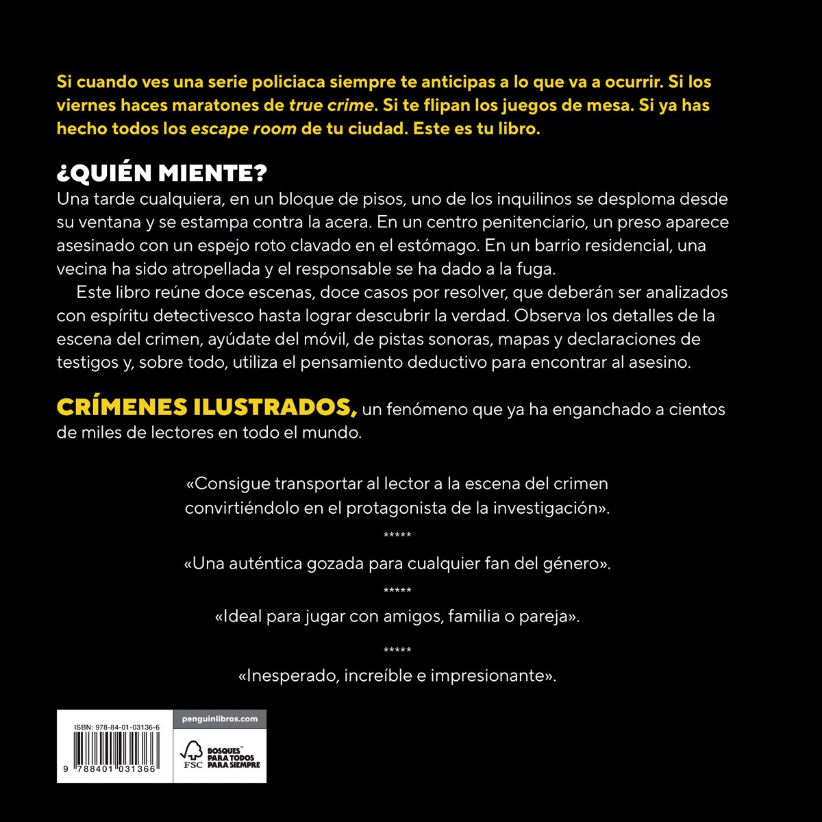 Crímenes ilustrados - ¿Quién está mintiendo?: Resuelve este y otros once casos examinando la escena del crimen (Tapa dura) 2