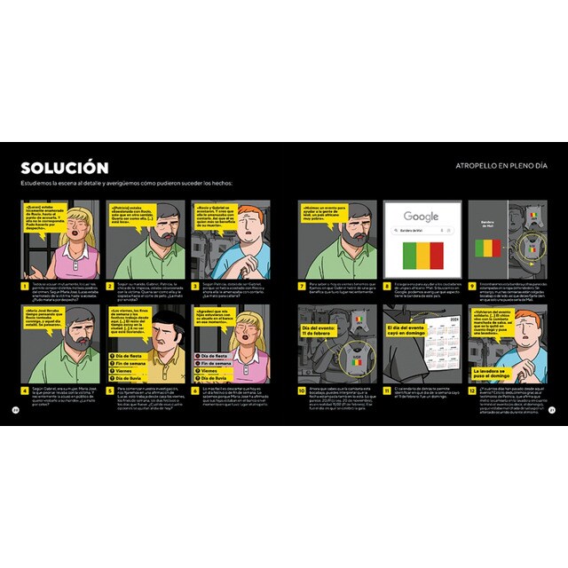Crímenes ilustrados - ¿Quién está mintiendo?: Resuelve este y otros once casos examinando la escena del crimen  (Tapa dura) 3