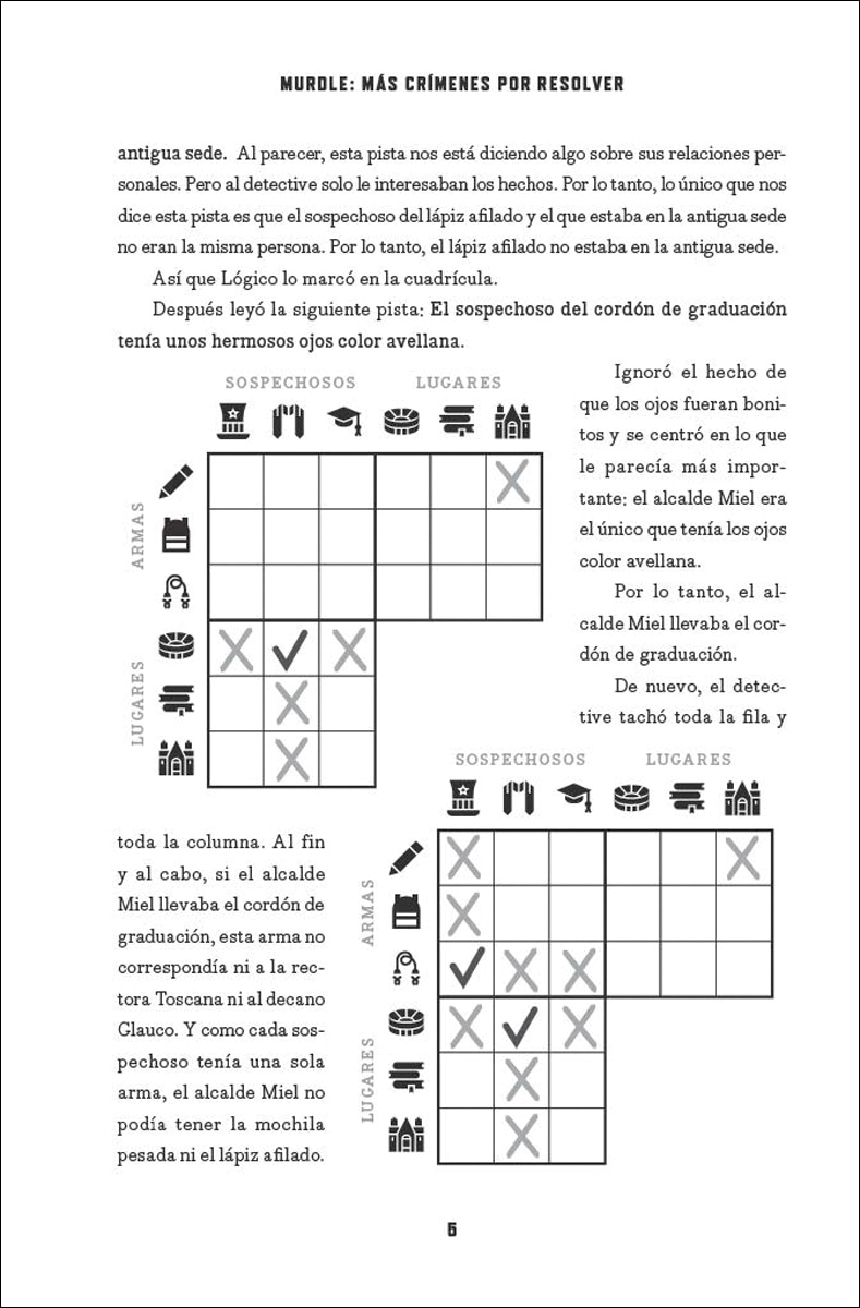 Imagen 5 de Murdle: Más crímenes por resolver: Saca al detective que llevas dentro y disfruta resolviendo 100 misteriosos casos  (Tapa blanda con solapas)