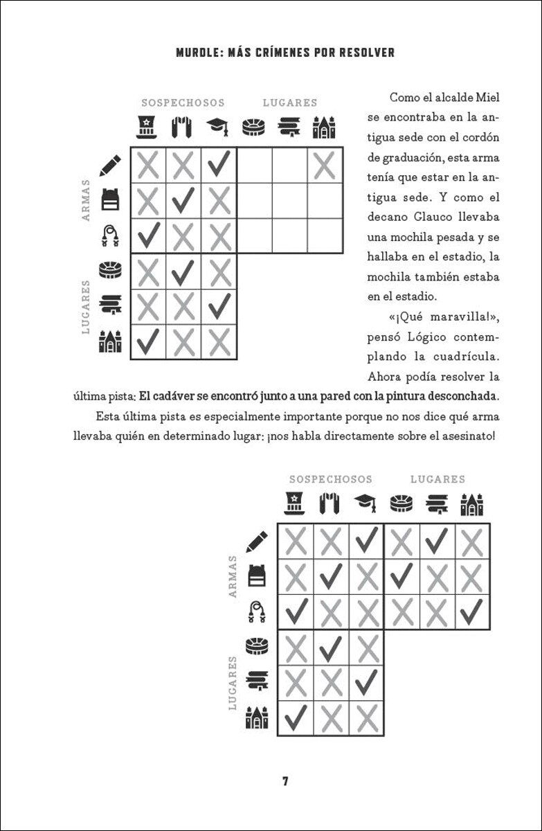 Imagen 7 de Murdle: Más crímenes por resolver: Saca al detective que llevas dentro y disfruta resolviendo 100 misteriosos casos  (Tapa blanda con solapas)