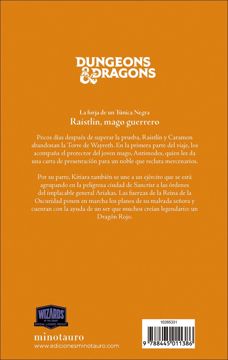 La forja de un Túnica Negra nº 02/02 Raistlin, mago guerrero (Capa mole com abas) 2