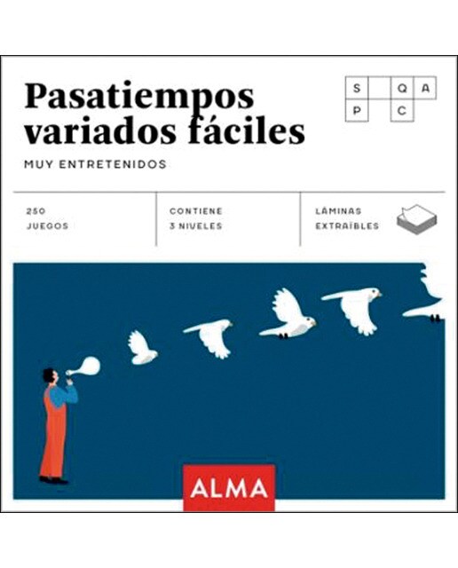 Pasatiempos variados fáciles muy entretenidos  (Tapa blanda) 1