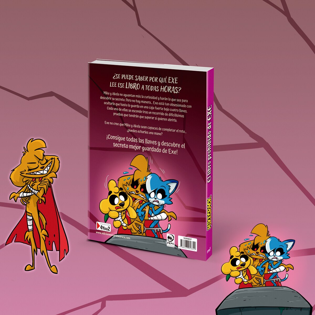 El libro prohibido de Exe (Capa mole com abas) 3