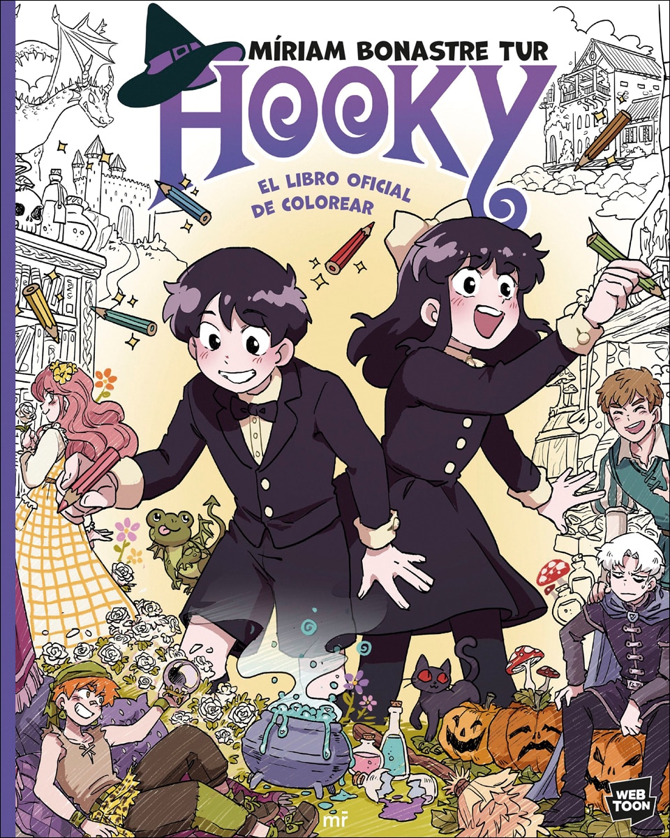 Imagen 0 de Hooky. El libro oficial de colorear  (Tapa blanda)