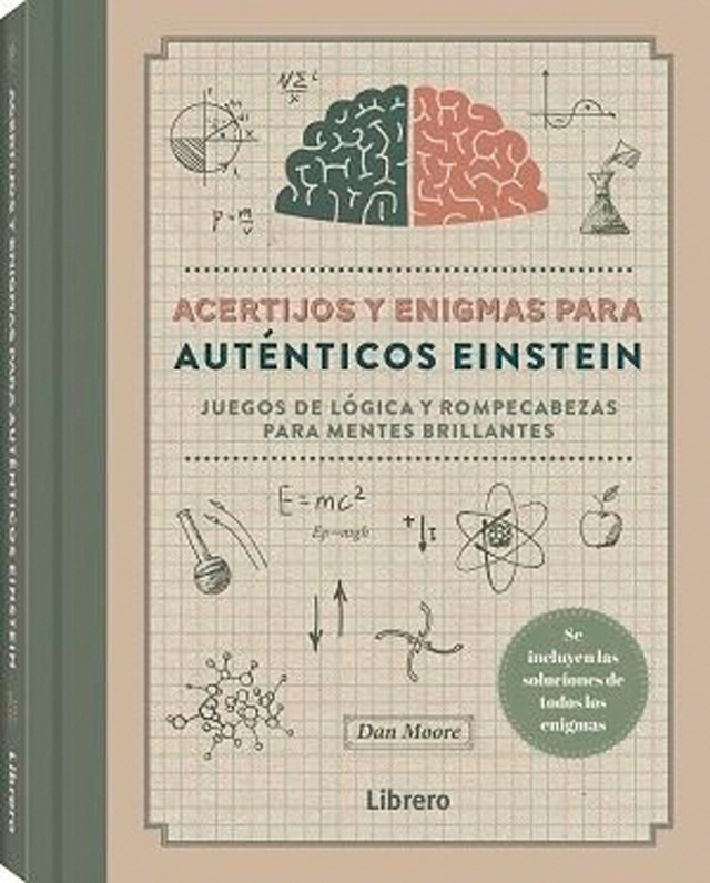 Imagem 0 de ACERTIJOS Y ENIGMAS PARA AUTENTICOS EINSTEIN: JUEGOS DE LOGICA Y ROMPEZABEZAS PARA MENTES BRILLANTES