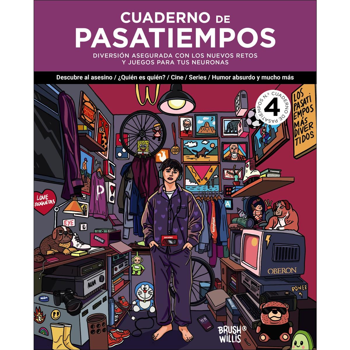 Imagem 0 de Cuaderno de pasatiempos N.º 4: Diversión asegurada con los nuevos retos y juegos para tus neuronas (Capa mole)