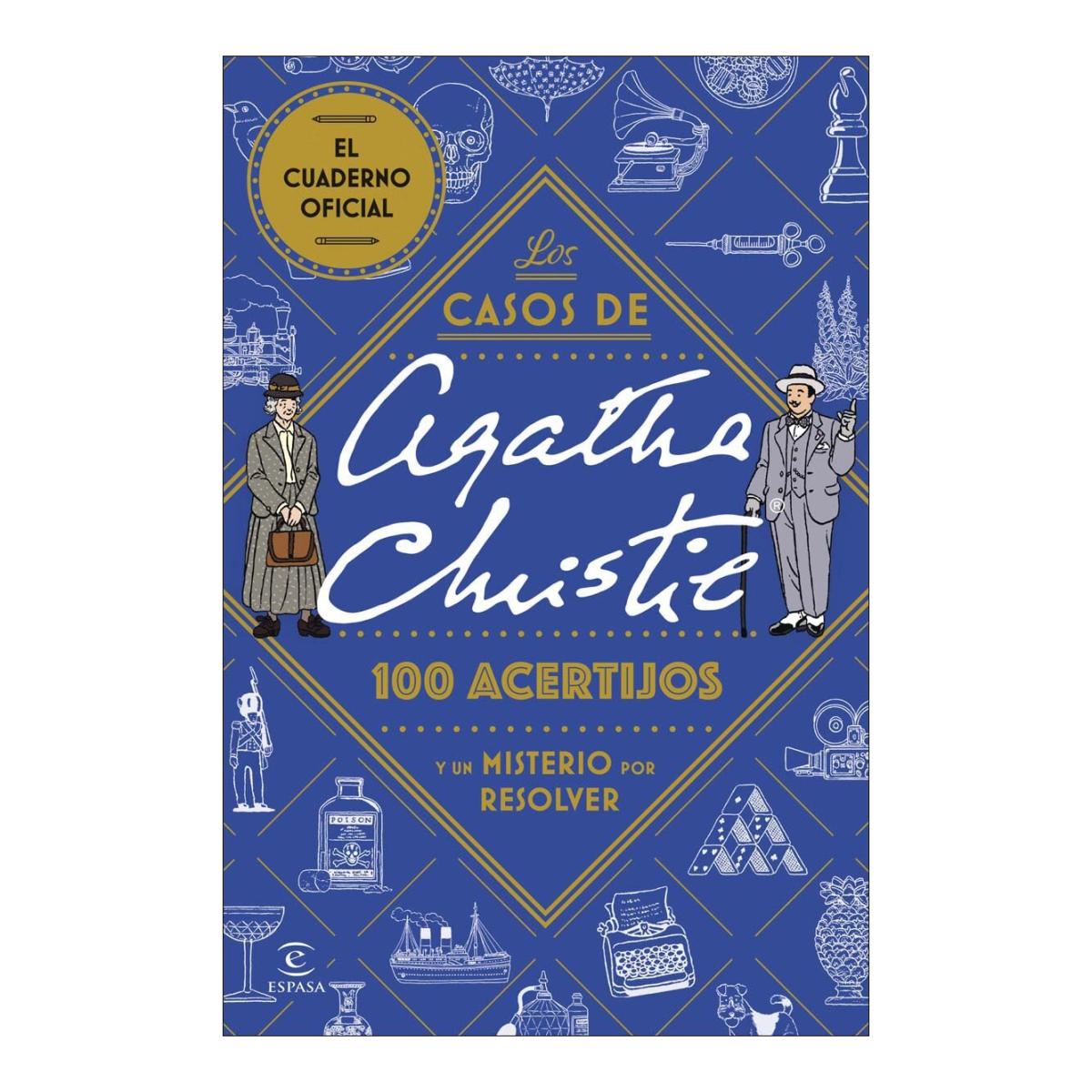 Los casos de Agatha Christie: 100 acertijos y un misterio por resolver: Observa, deduce y resuelve los mejores misterios de Agat (Capa mole com abas) 1
