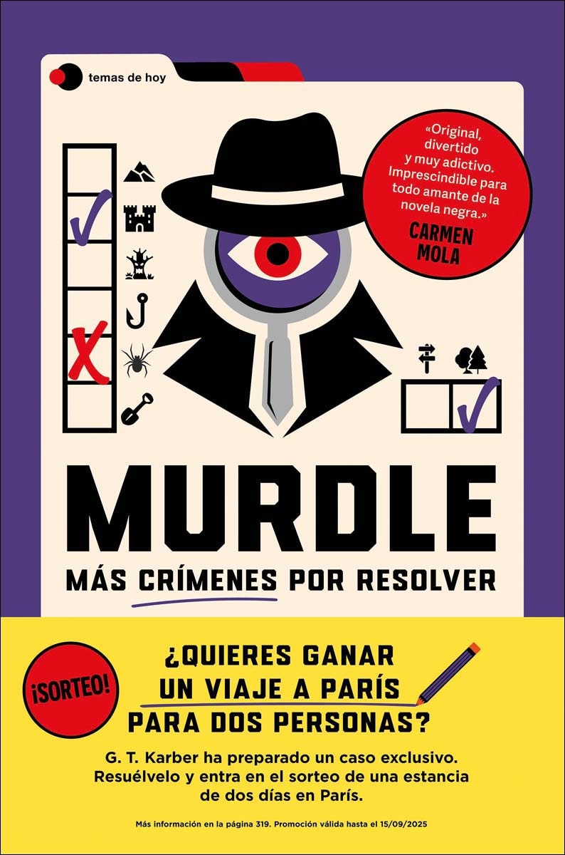Imagem 0 de Murdle 2: Más crímenes por resolver (ed. especial SORTEO): Saca al detective que llevas dentro y disfruta resolviendo 101 mister (Capa mole com abas)