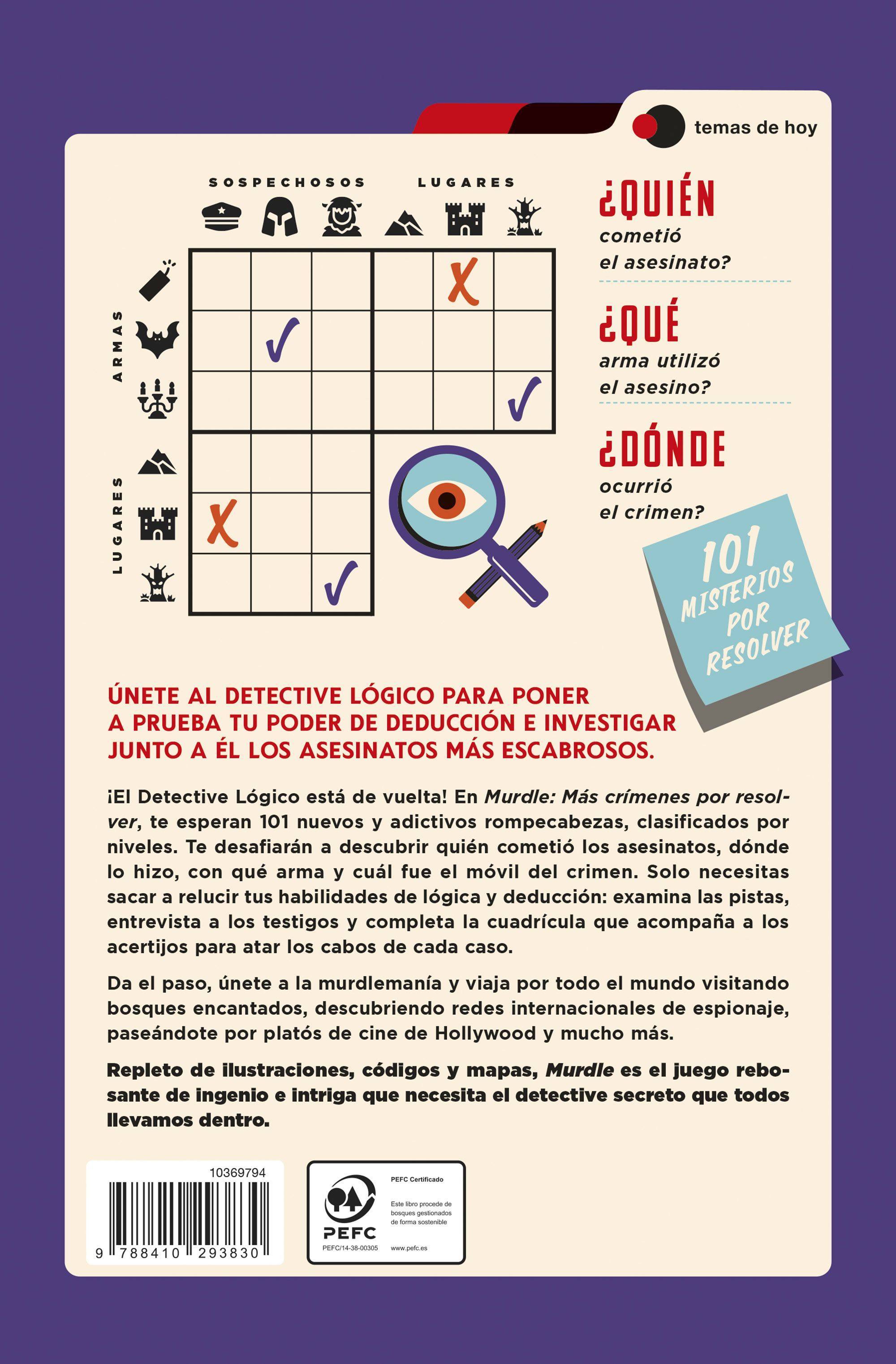 Murdle 2: Más crímenes por resolver (ed. especial SORTEO): Saca al detective que llevas dentro y disfruta resolviendo 101 mister (Capa mole com abas) 2