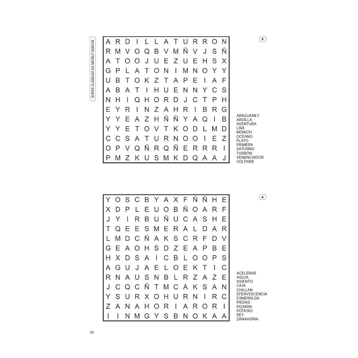 Sopas de letras y crucigramas (El País Juegos): Busca y encuentra las palabras ocultas (Capa mole com abas) 2