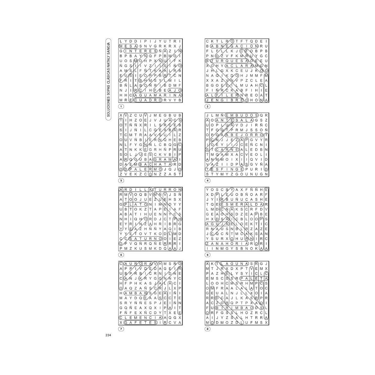 Sopas de letras y crucigramas (El País Juegos): Busca y encuentra las palabras ocultas (Capa mole com abas) 4