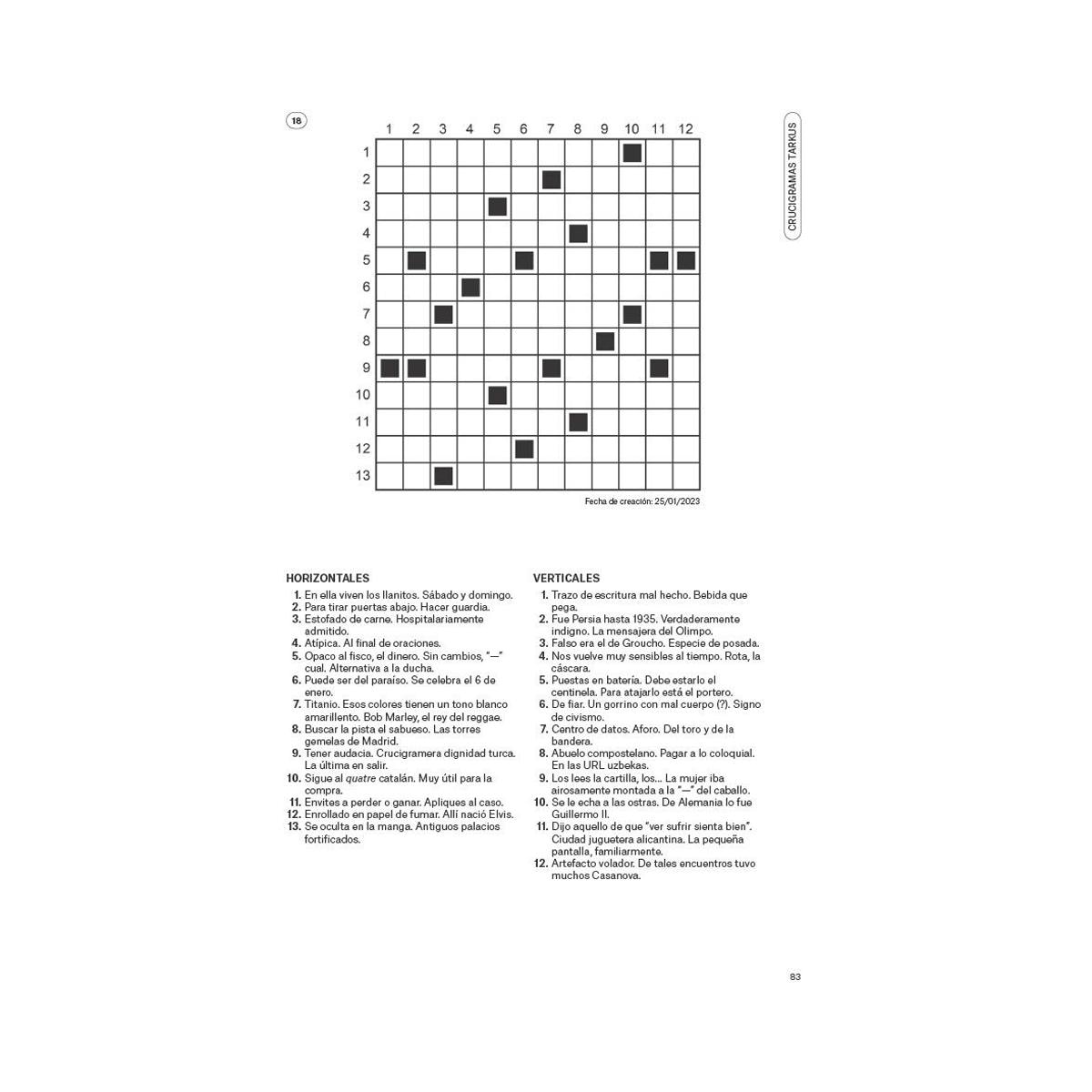 Sopas de letras y crucigramas (El País Juegos): Busca y encuentra las palabras ocultas (Capa mole com abas) 9