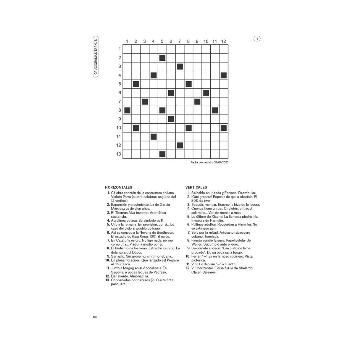 Sopas de letras y crucigramas (El País Juegos): Busca y encuentra las palabras ocultas (Capa mole com abas) 10