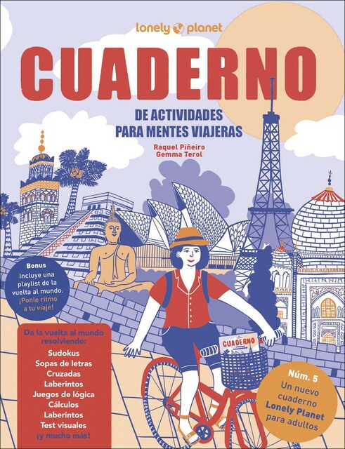 Cuaderno de actividades para mentes viajeras vol. 5  (Tapa blanda)