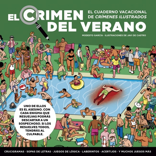 Imagem 0 de El crimen del verano: El cuaderno vacacional de Crímenes ilustrados (Capa mole)