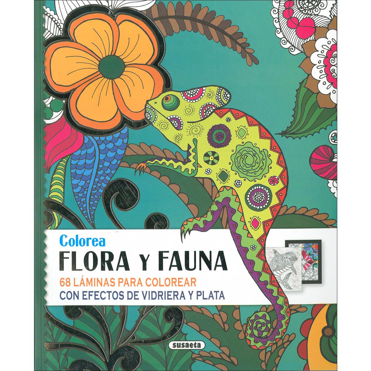 Colorea flora y fauna 1