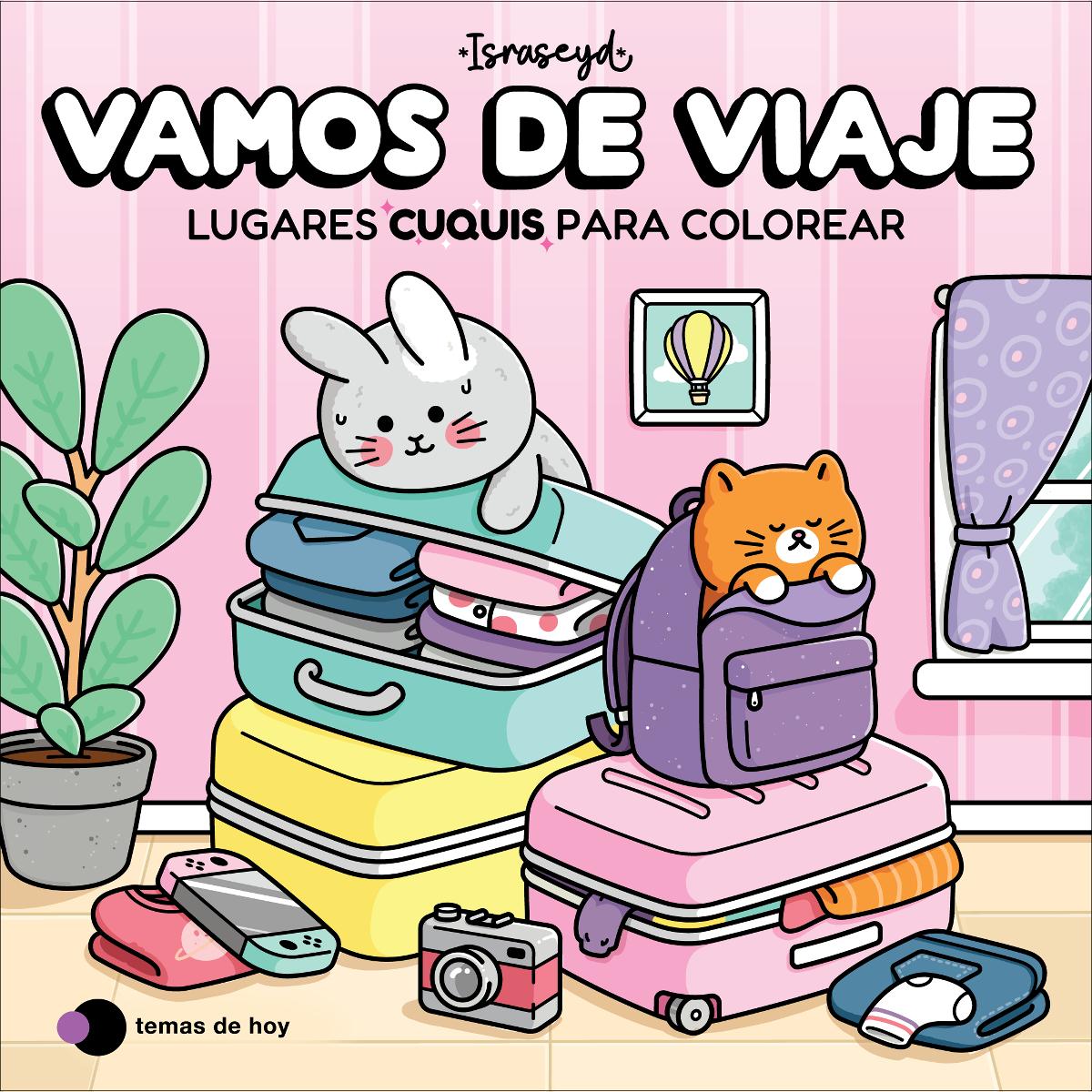 Imagem 0 de Vamos de viaje: Lugares cuquis para colorear (Capa mole)