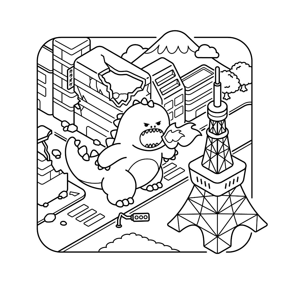 Vamos de viaje: Lugares cuquis para colorear (Capa mole) 5