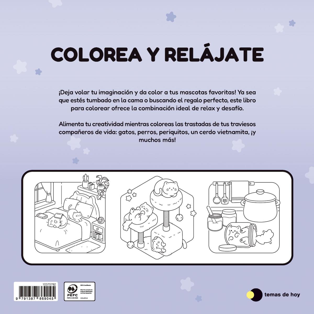 Amigos para siempre: Mascotas cuquis para colorear (Capa mole) 2