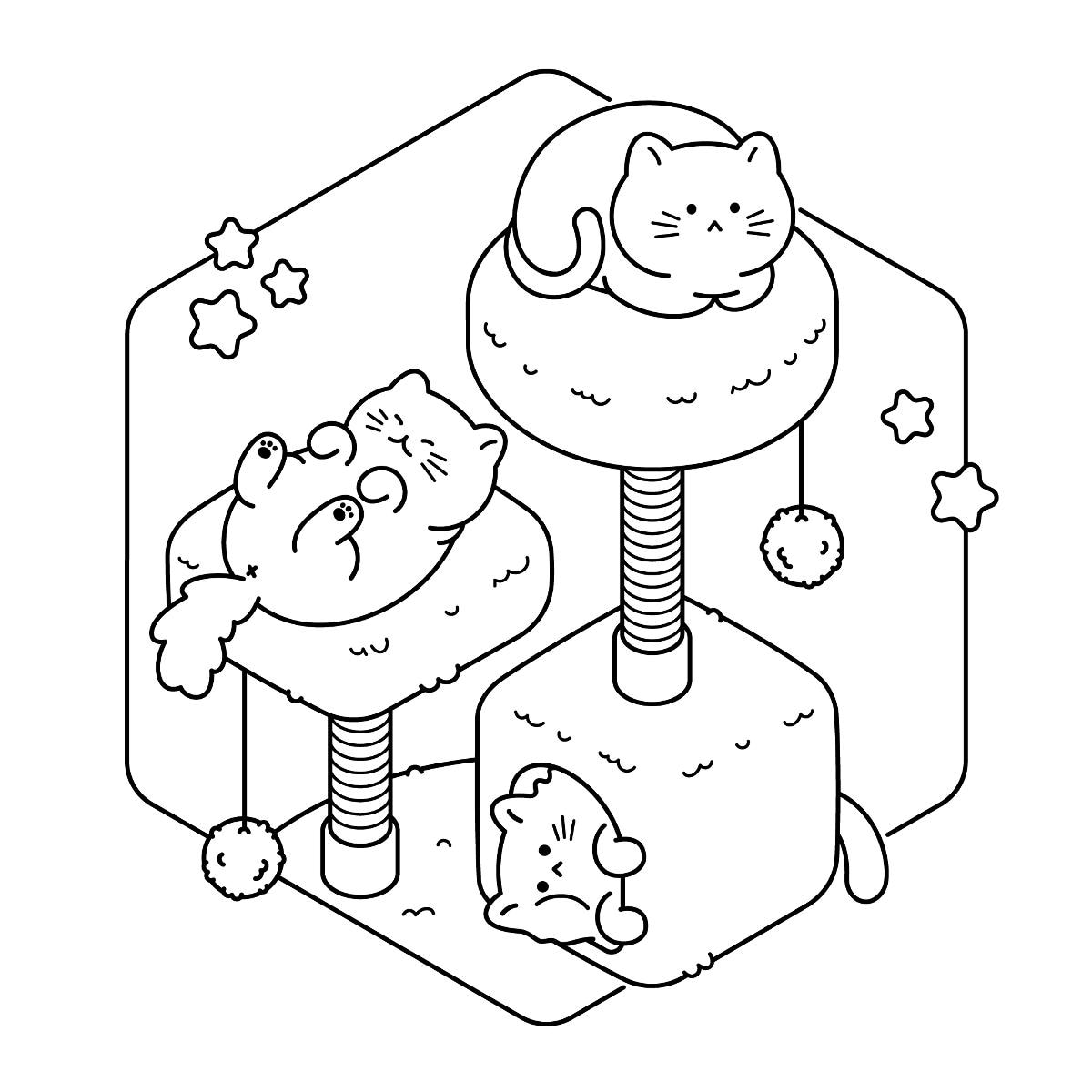 Amigos para siempre: Mascotas cuquis para colorear (Capa mole) 5