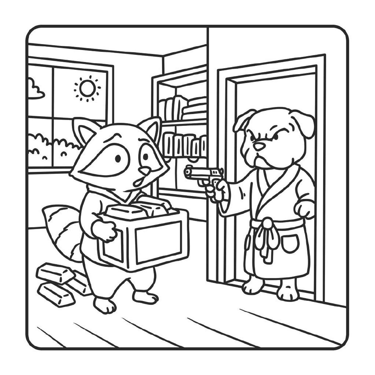 Escenas cuquis de crimen 2: Un libro de coloring para pasártelo de muerte (Capa mole) 4