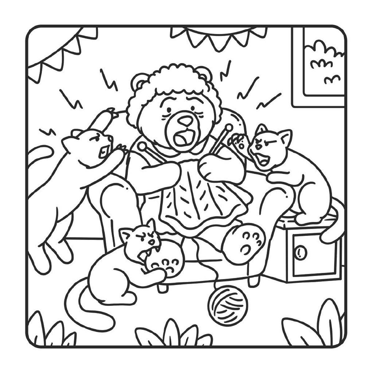 Escenas cuquis de crimen 2: Un libro de coloring para pasártelo de muerte (Capa mole) 7