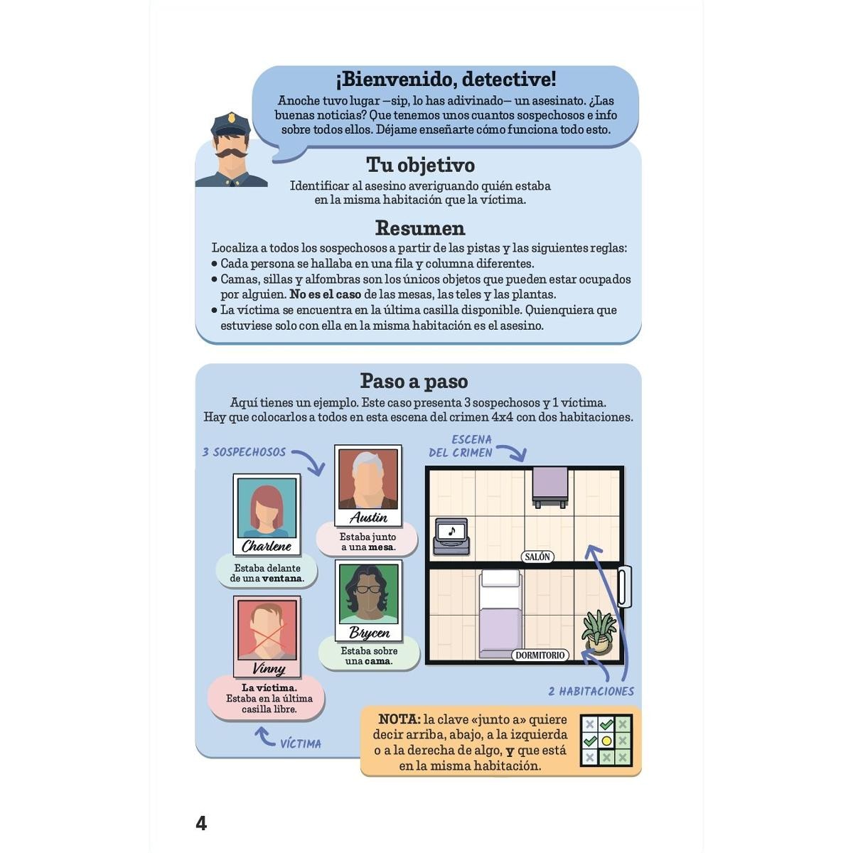 Murdoku: 80 acertijos de lógica y asesinatos (Capa mole com abas) 4