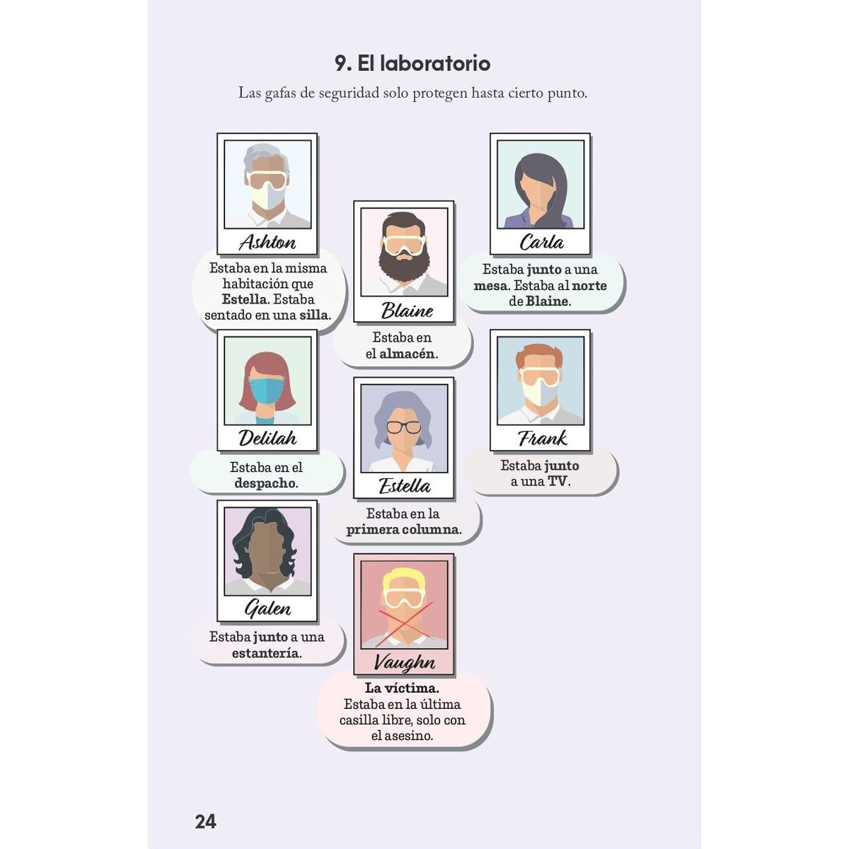 Murdoku: 80 acertijos de lógica y asesinatos (Capa mole com abas) 7