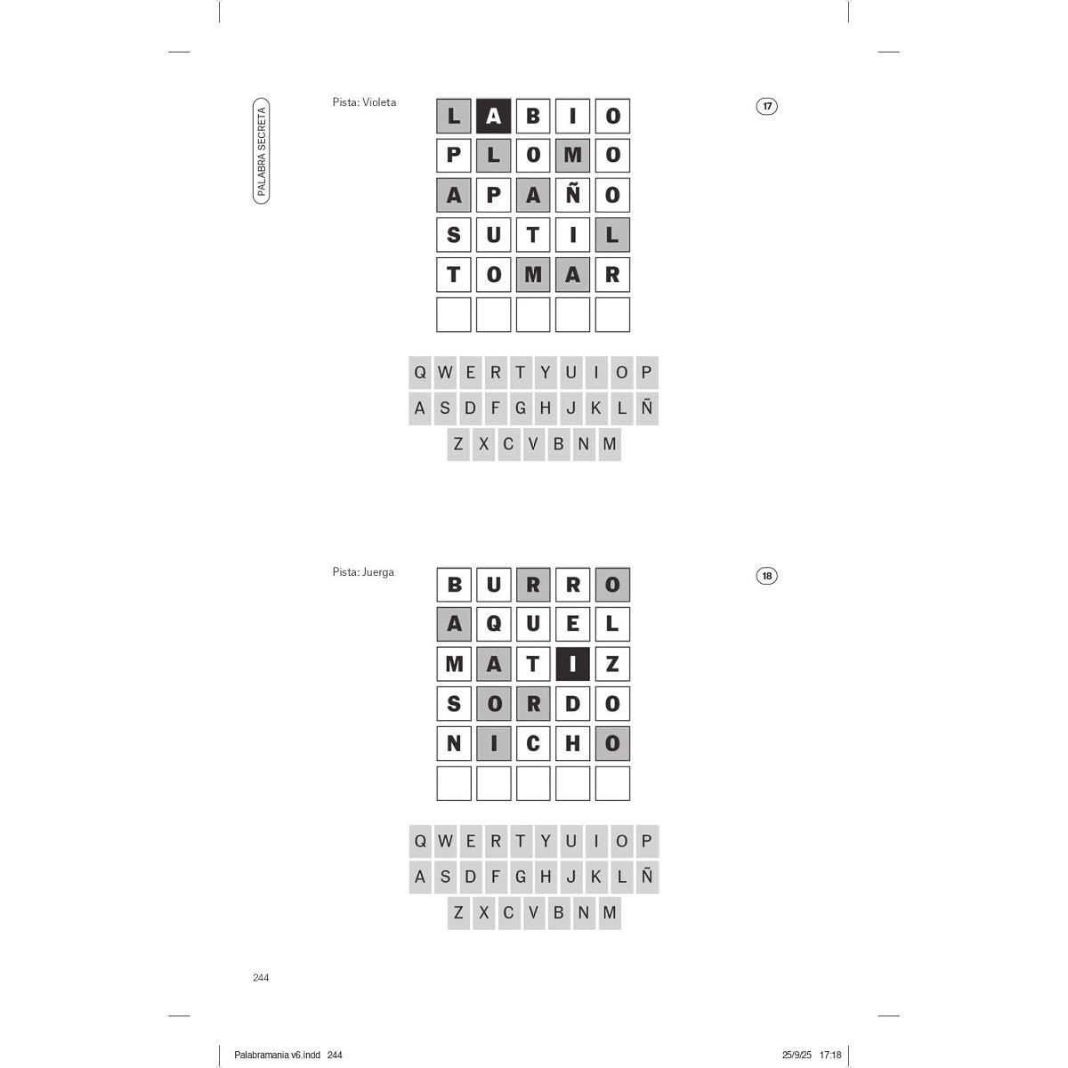 Palabramanía (El País Juegos): 200 juegos para perderte entre letras (Capa mole com abas) 5