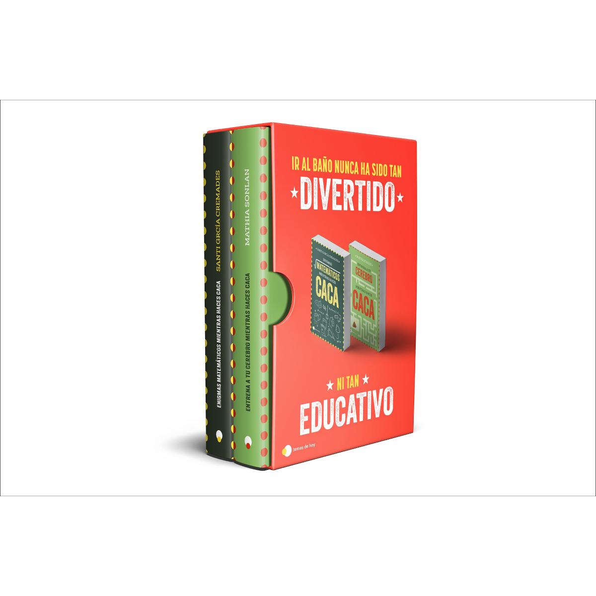 Imagem 0 de Estuche para entrenar tu mente mientras haces caca: Incluye: Enigmas matemáticos para resolver mientras haces caca + Entrena a t (Capa mole com abas)