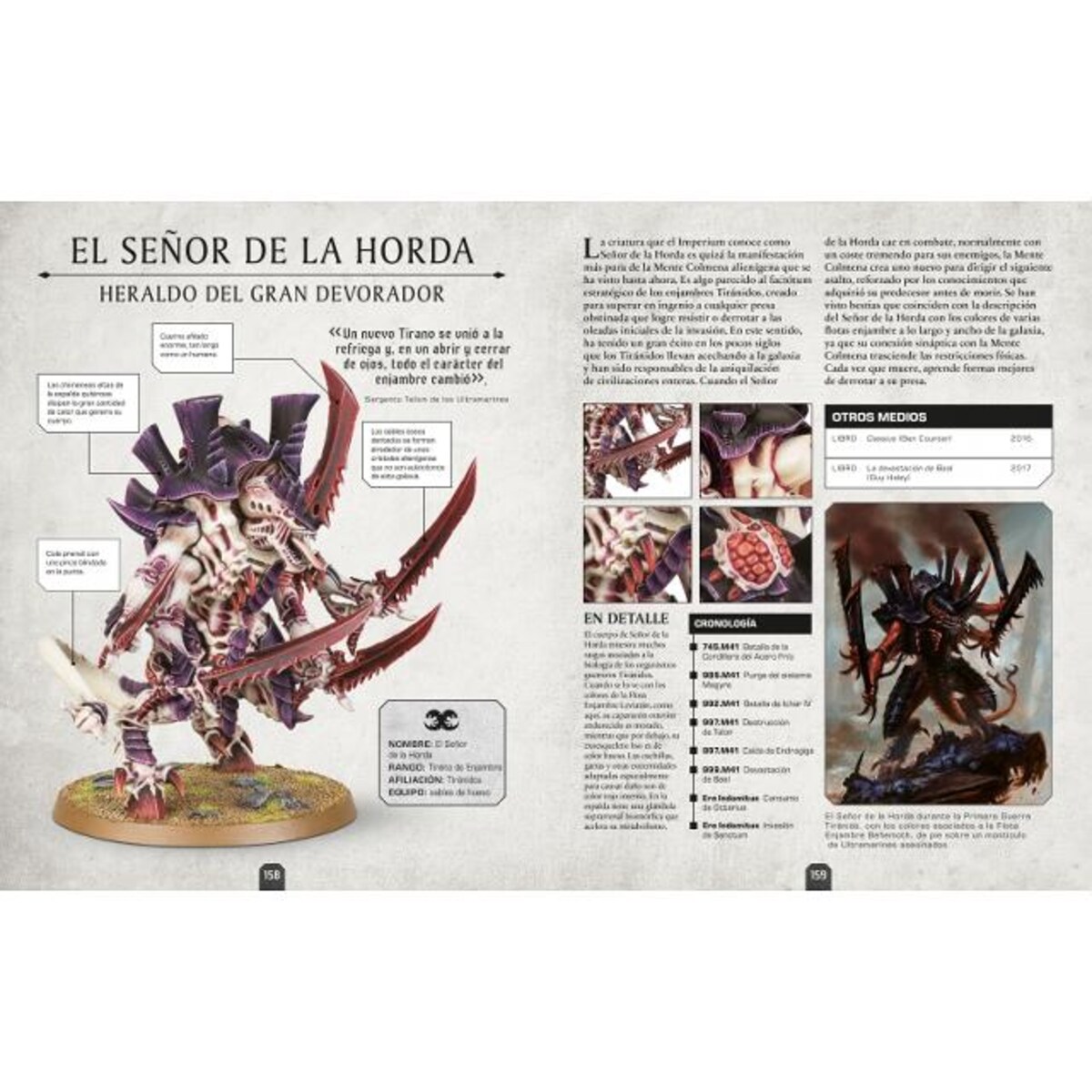 Warhammer 40.000 Enciclopedia de personajes. Incluye miniatura (Capa dura) 4