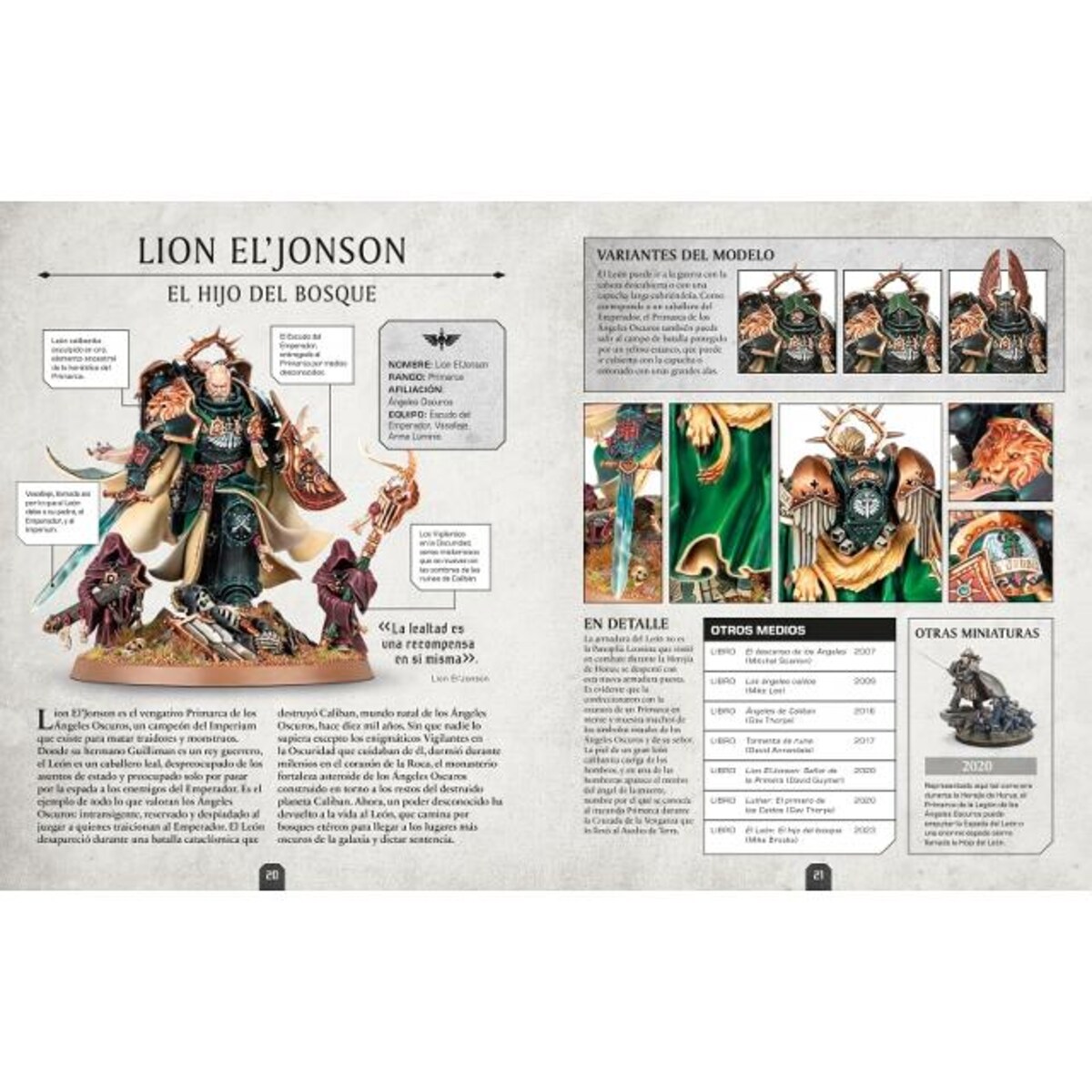 Warhammer 40.000 Enciclopedia de personajes. Incluye miniatura (Capa dura) 5