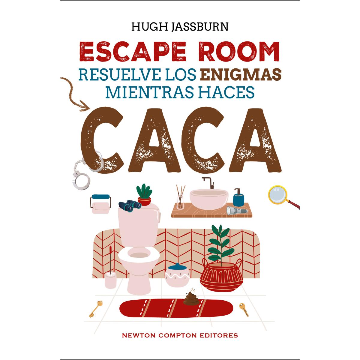 Imagem 0 de Escape Room. Resuelve los enigmas mientras haces caca (Capa mole com abas)