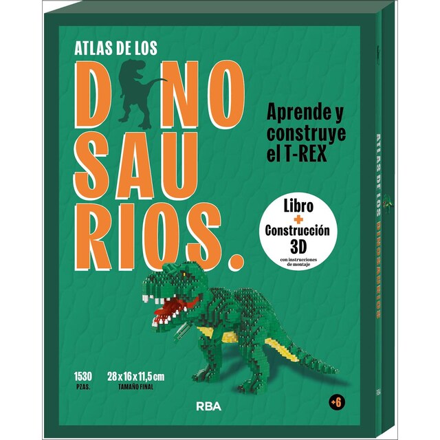 Imagem 0 de Atlas de los dinosaurios: Construye el T-REX (Capa dura)