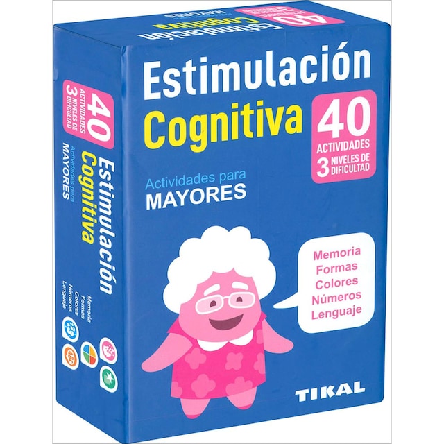 Imagem 0 de Estimulación cognitiva. Actividades para mayores (Capa dura)