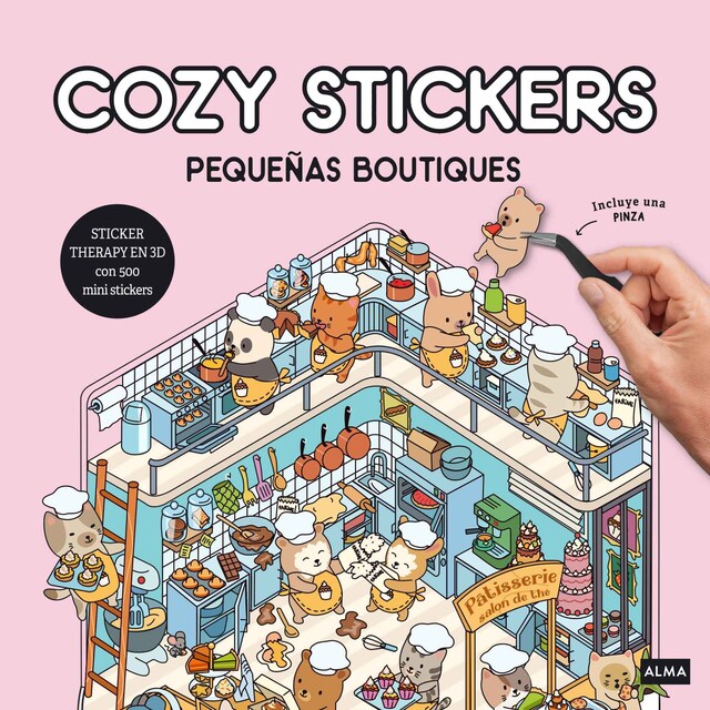 Pequenas boutiques - cozy stickers