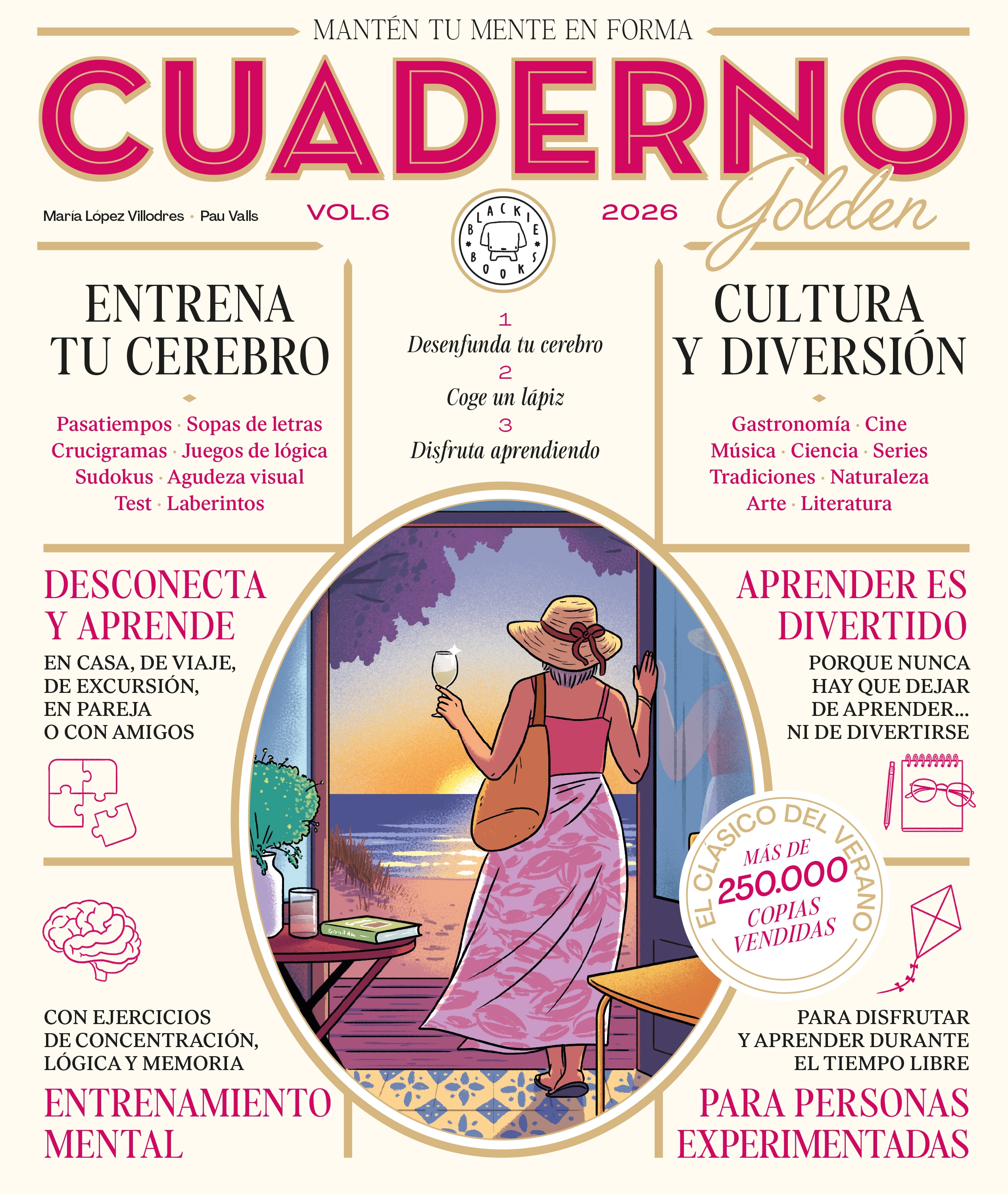 Imagem 0 de Cuaderno Goldes vol. 6: Mantén tu mente en forma (Capa Mole)
