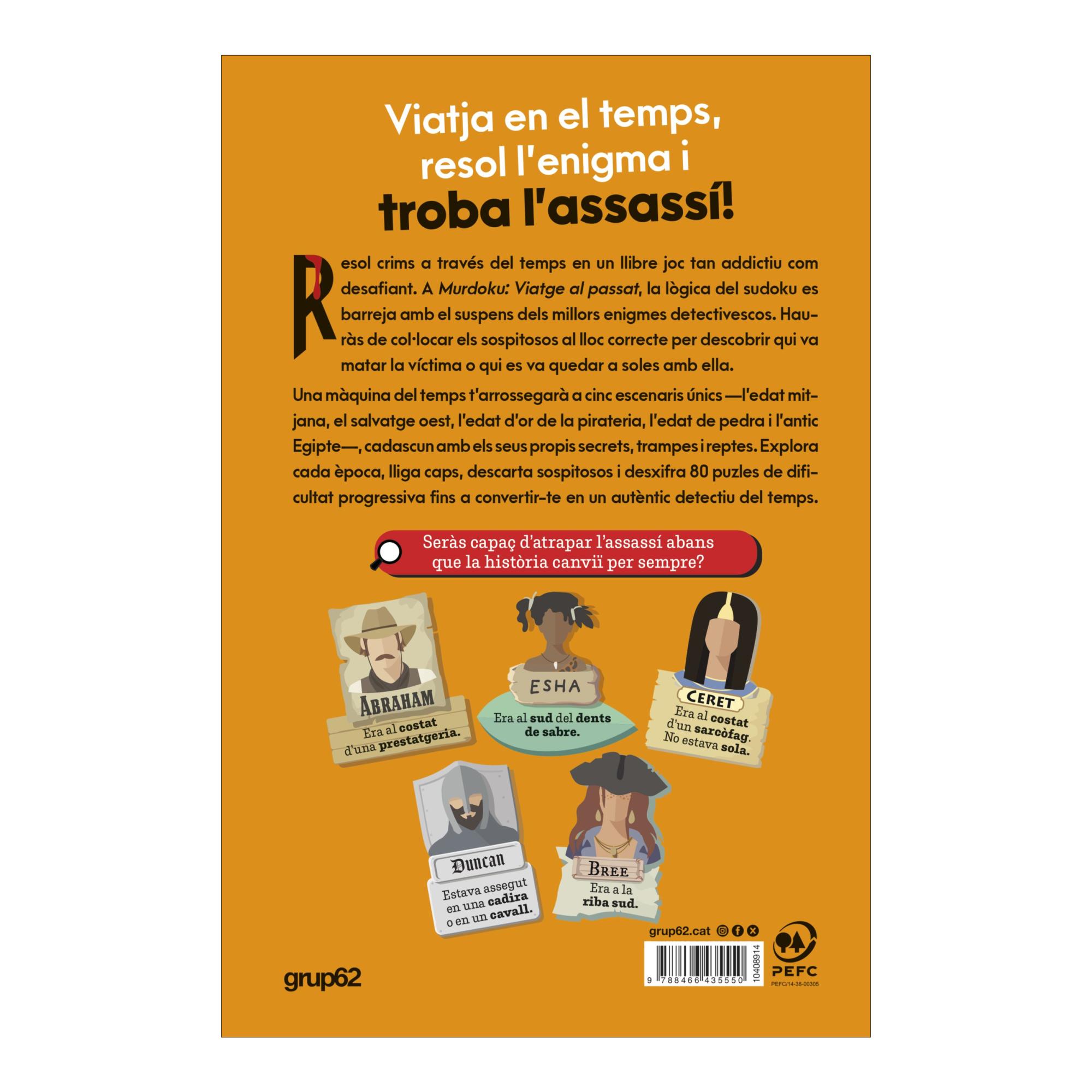 MURDOKU: VIATGE AL PASSAT  (Capa Mole com Abas) 2