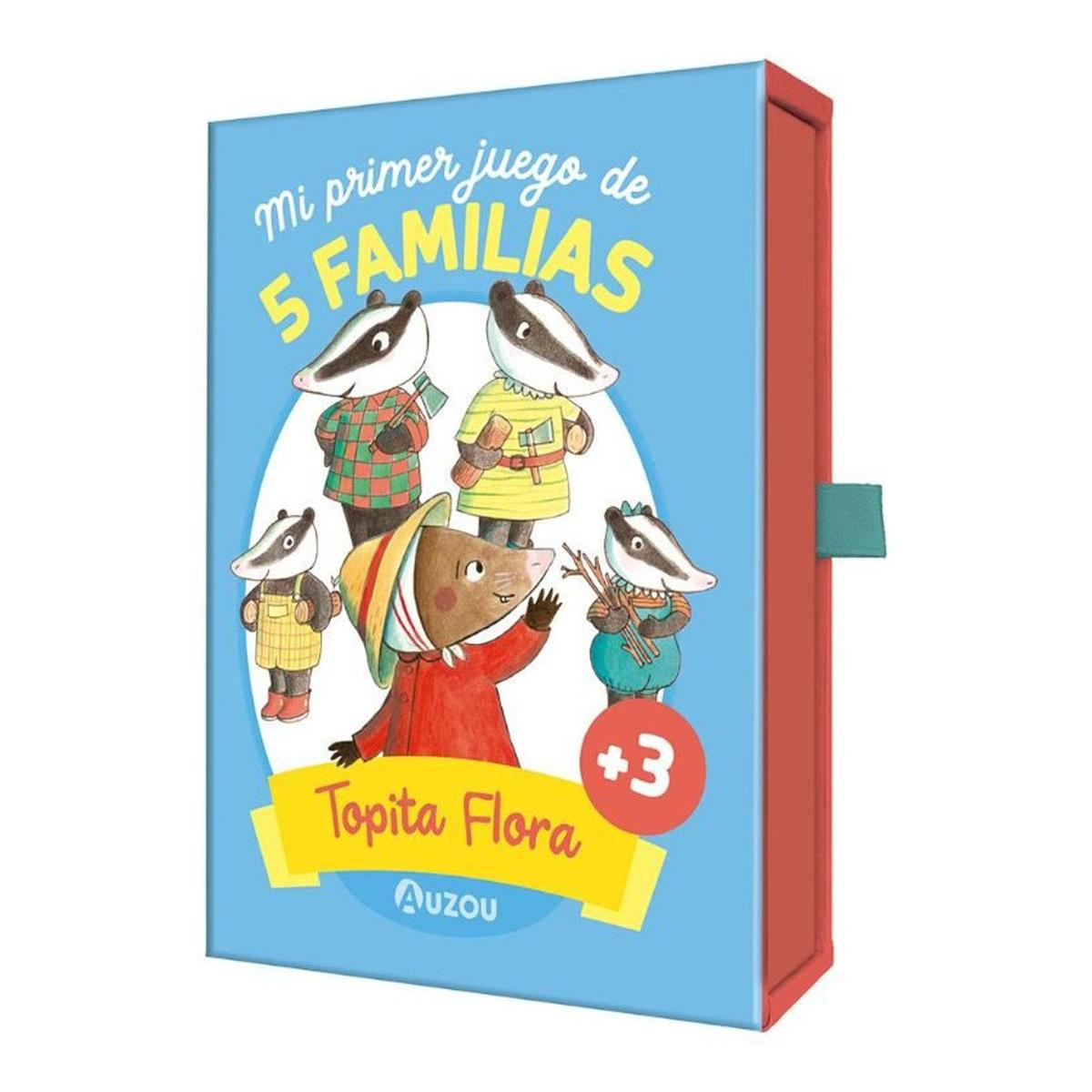 Imagen 1 de Topita flora. 5 familias. juego de carta